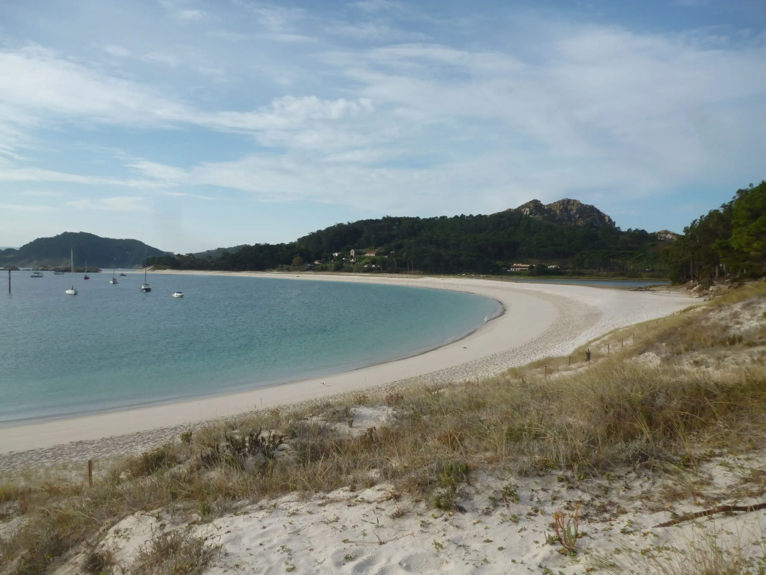 Playa de Rodas en Islas Cíes